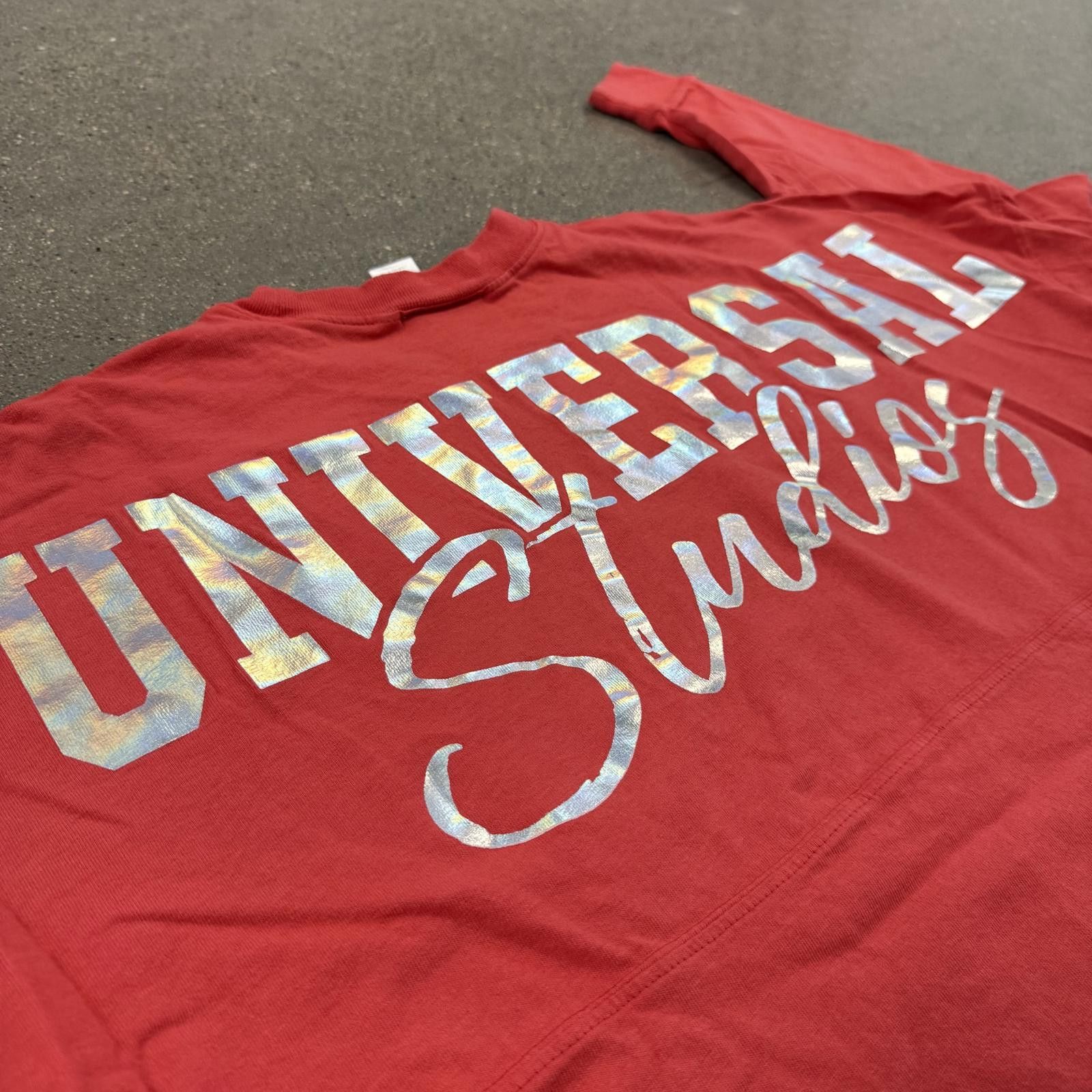 Universal Studios Universal Studios Spirit Jersey Pink & Silver Spellout - L Size L / US 10 / IT 46 - 8 Thumbnail