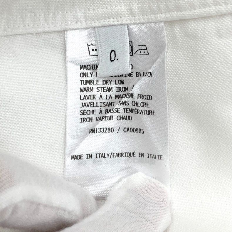 Thom Browne Thom Browne size0 Cotton turned-down collar long sleeve zip Size US XS / EU 42 / 0 - 8 Thumbnail