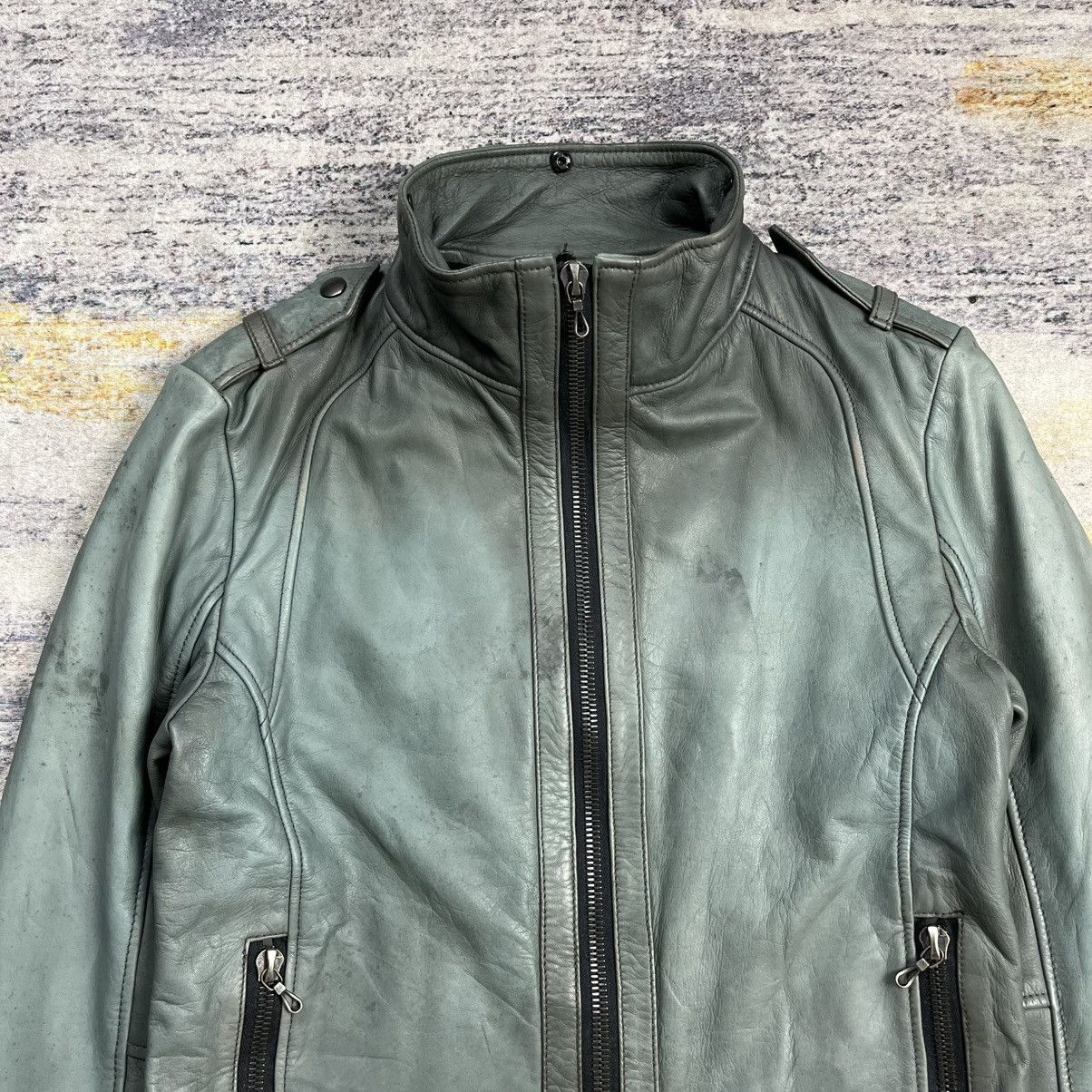 Shellac Shellac rider Leather jacket vkei style Size US S / EU 44-46 / 1 - 9 Thumbnail