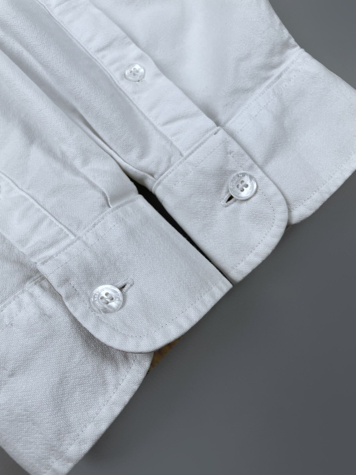 Burberry Burberry Brit Oxford Classic White Nova Check Shirt Size XL Size US XL / EU 56 / 4 - 14 Thumbnail