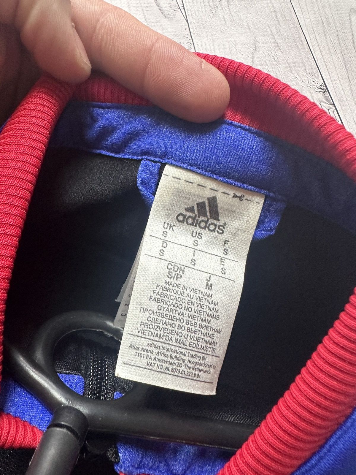 Adidas × Vintage Vintage Adidas Basel soccer track jacket size S Size US S / EU 44-46 / 1 - 6 Thumbnail