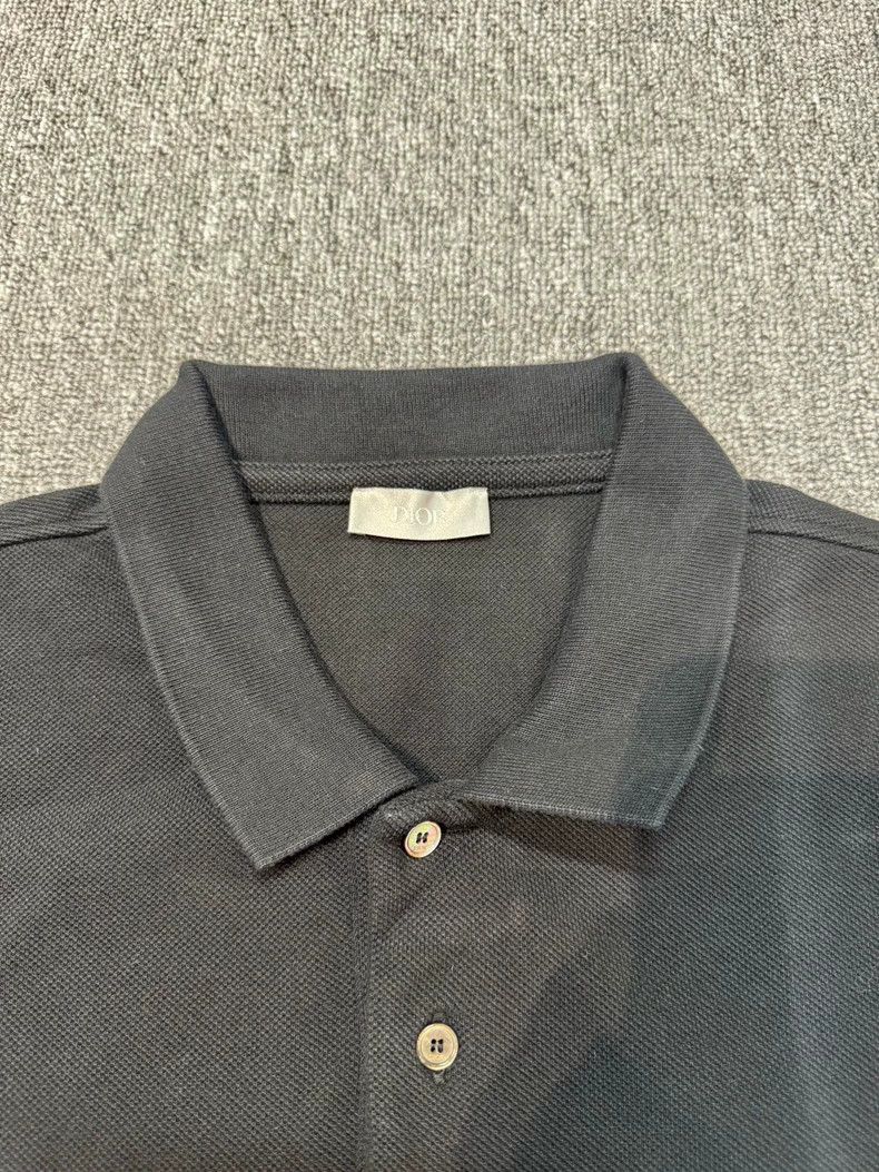 Dior Dior Solid color letter print pocket short-sleeved Polo sh Size US XL / EU 56 / 4 - 3 Thumbnail