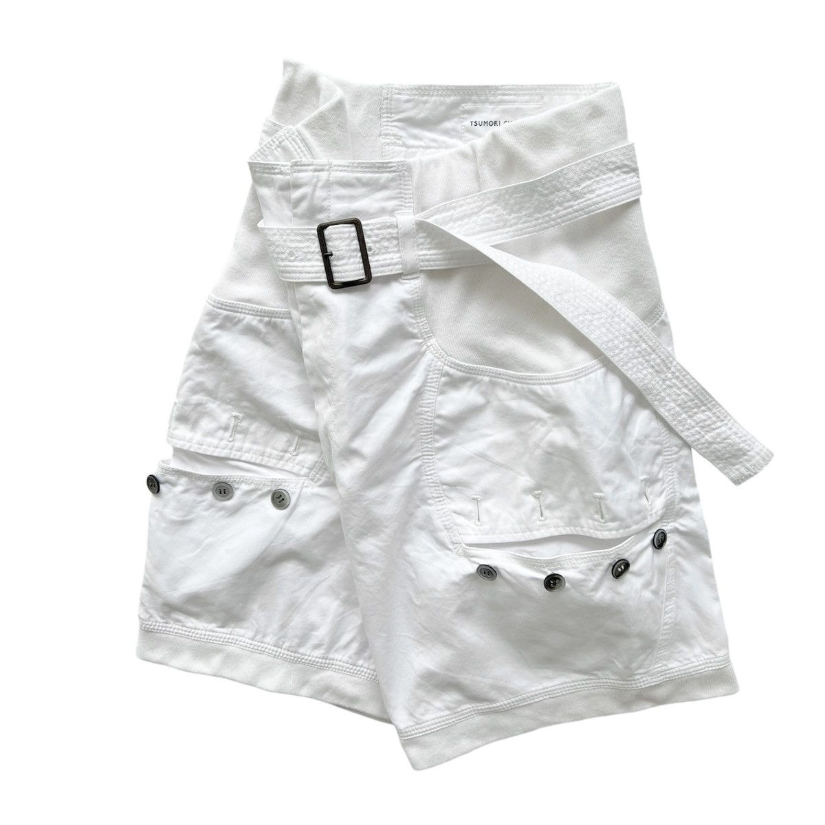 Issey Miyake × Tsumori Chisato TSUMORI CHISATO WHITE SHORT PANTS Size 26" / US 2 / IT 38 - 1 Thumbnail