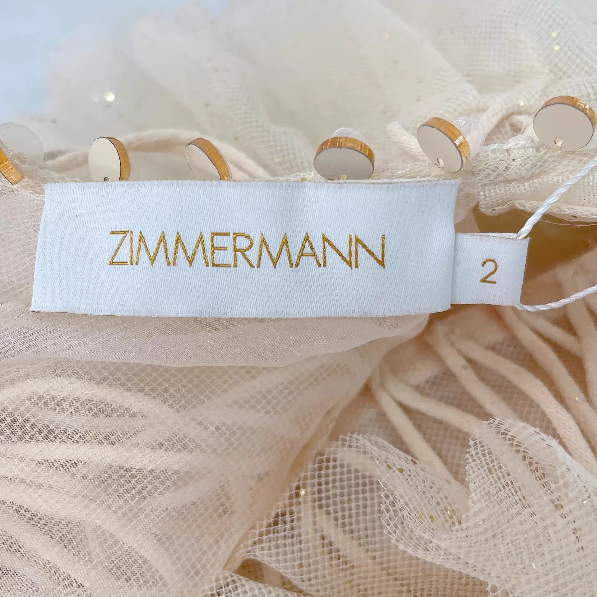 Zimmermann Zimmermann long tulle dress size 2 Size XS / US 0-2 / IT 36-38 - 7 Thumbnail