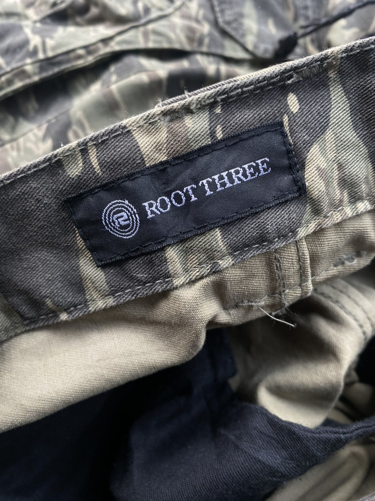 If Six Was Nine Root three tiger stripe flared cargo pants LGB VKEI STYLE Size US 30 / EU 46 - 5 Thumbnail
