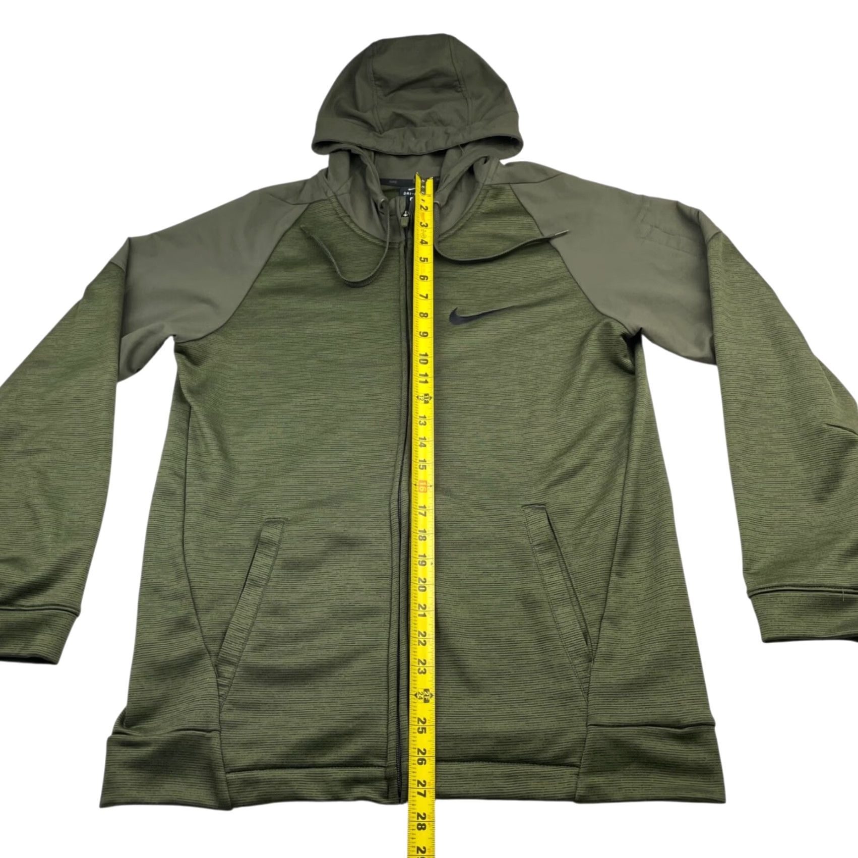 Nike Nike Men’s Hoodie Green Full Zip" Size US M / EU 48-50 / 2 - 6 Thumbnail