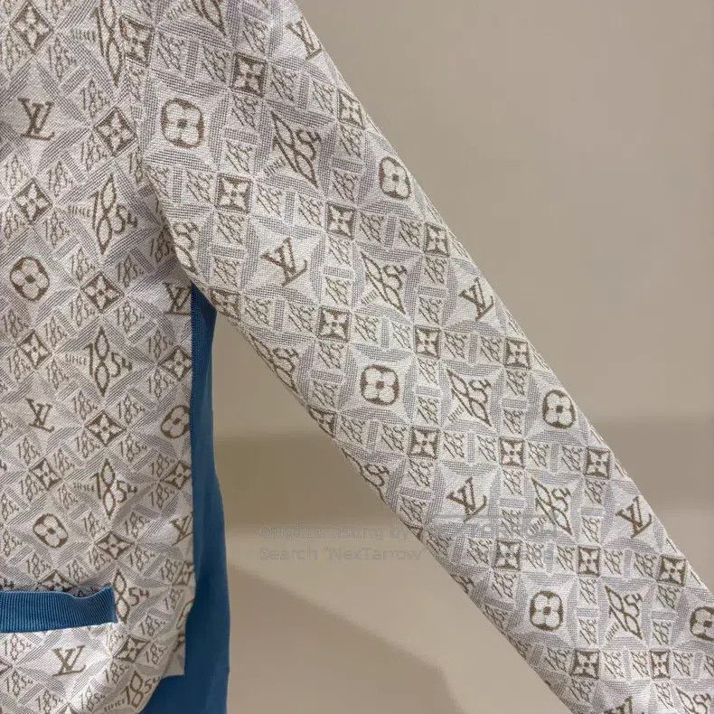 Louis Vuitton Louis Vuitton 1854 series full print printed knitted cardi Size M / US 6-8 / IT 42-44 - 4 Thumbnail