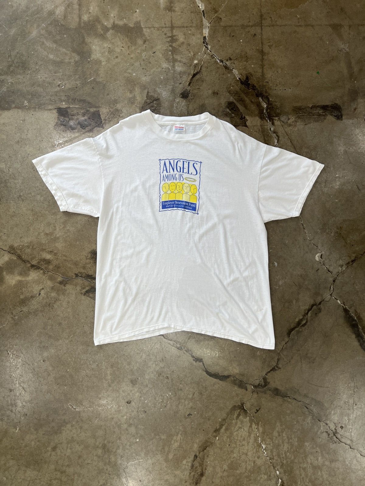 Vintage Vintage Angels Among Us Religious Baptist Jesus Tee XL Size US XL / EU 56 / 4 - 2 Thumbnail