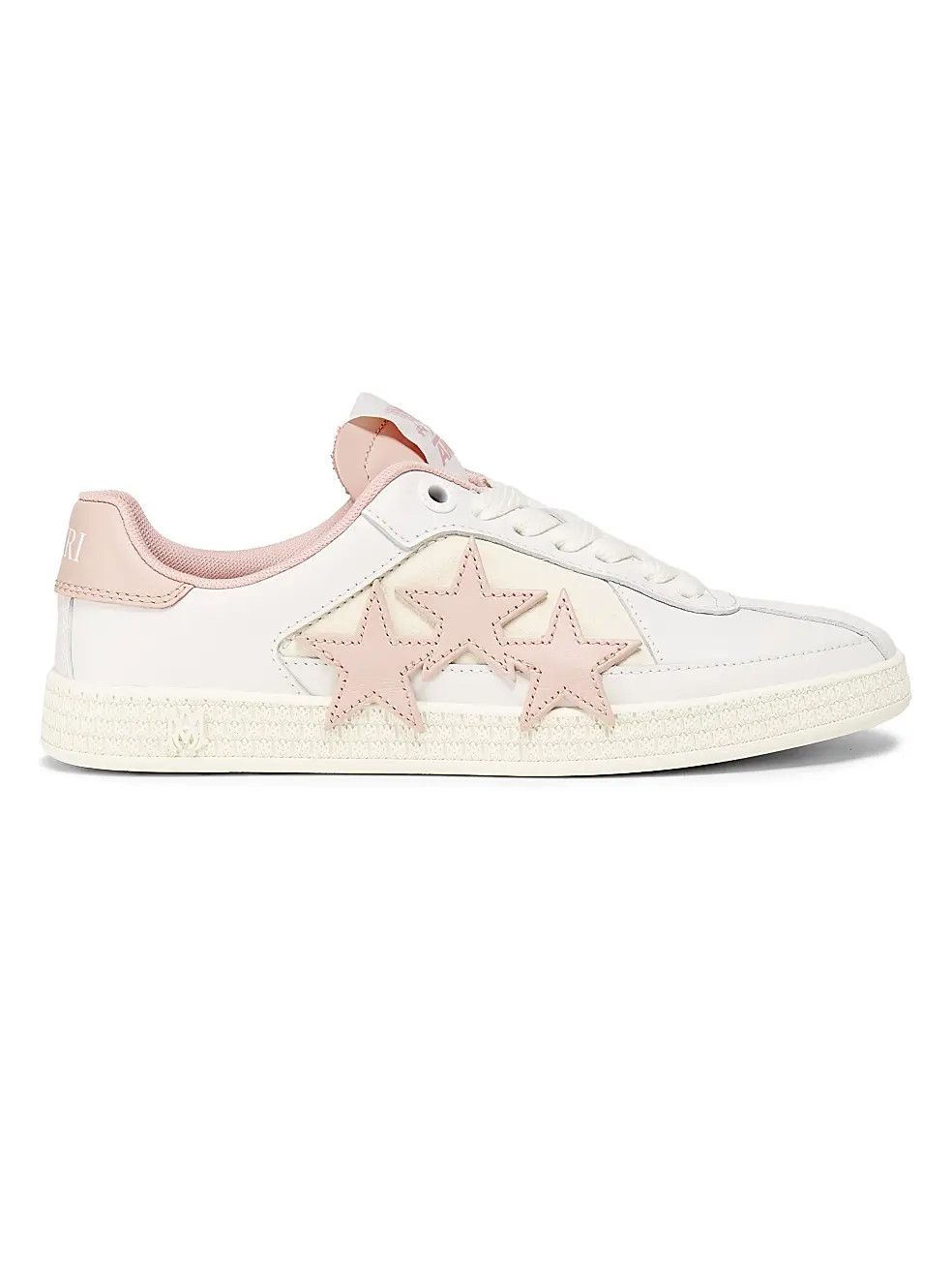 Amiri o1s1wg110326 Pacific Low-Top Sneakers in White/Pink Size US 8 / IT 38 - 1 Thumbnail
