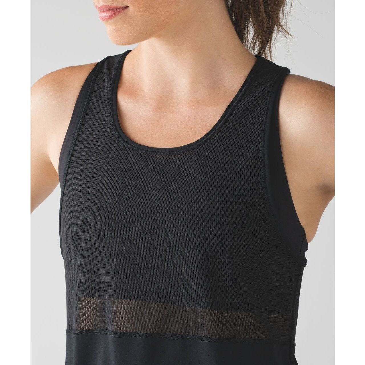 Lululemon Lululemon Fast As Light 2-In-1 Tank Black Size 6 Size M / US 6-8 / IT 42-44 - 9 Thumbnail