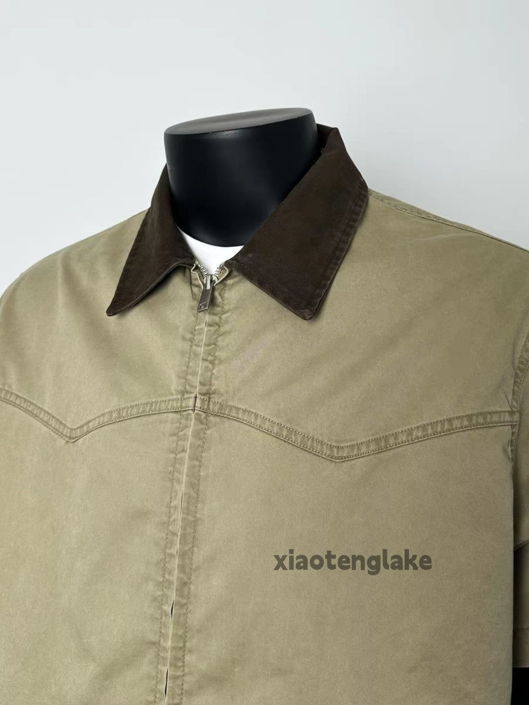 Vintage Unisex washed retro loose hiphop yuppie work shirt Size US XL / EU 56 / 4 - 2 Thumbnail