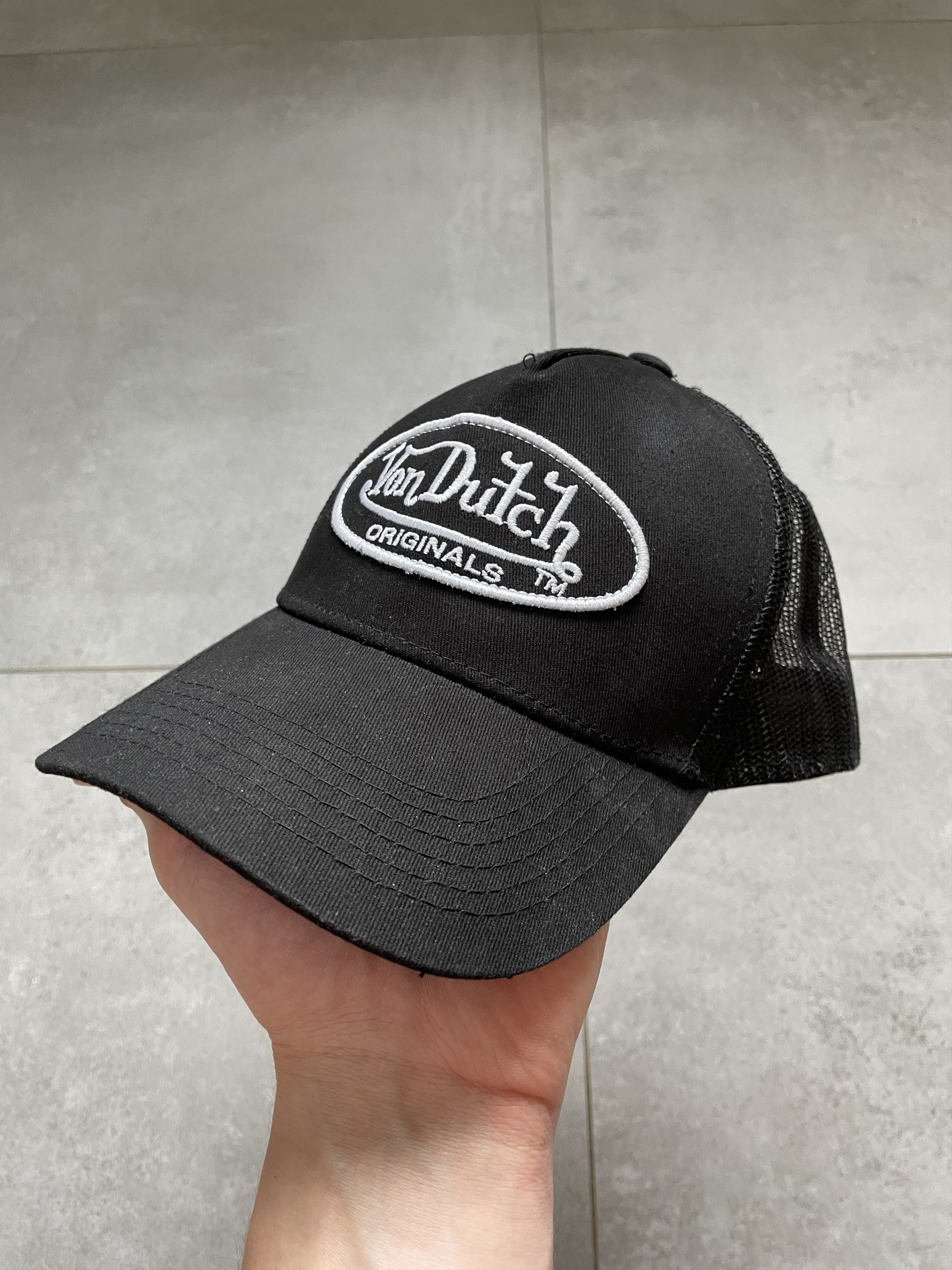 Von Dutch VON DUTCH BLACK TRUCKER HAT Size ONE SIZE - 1 Thumbnail