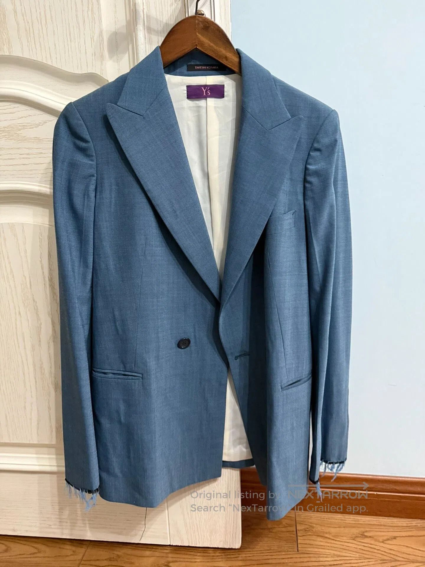 Y's Y's Yohji Yamamoto Casual Suit Jacket. Size M / US 6-8 / IT 42-44 - 2 Thumbnail