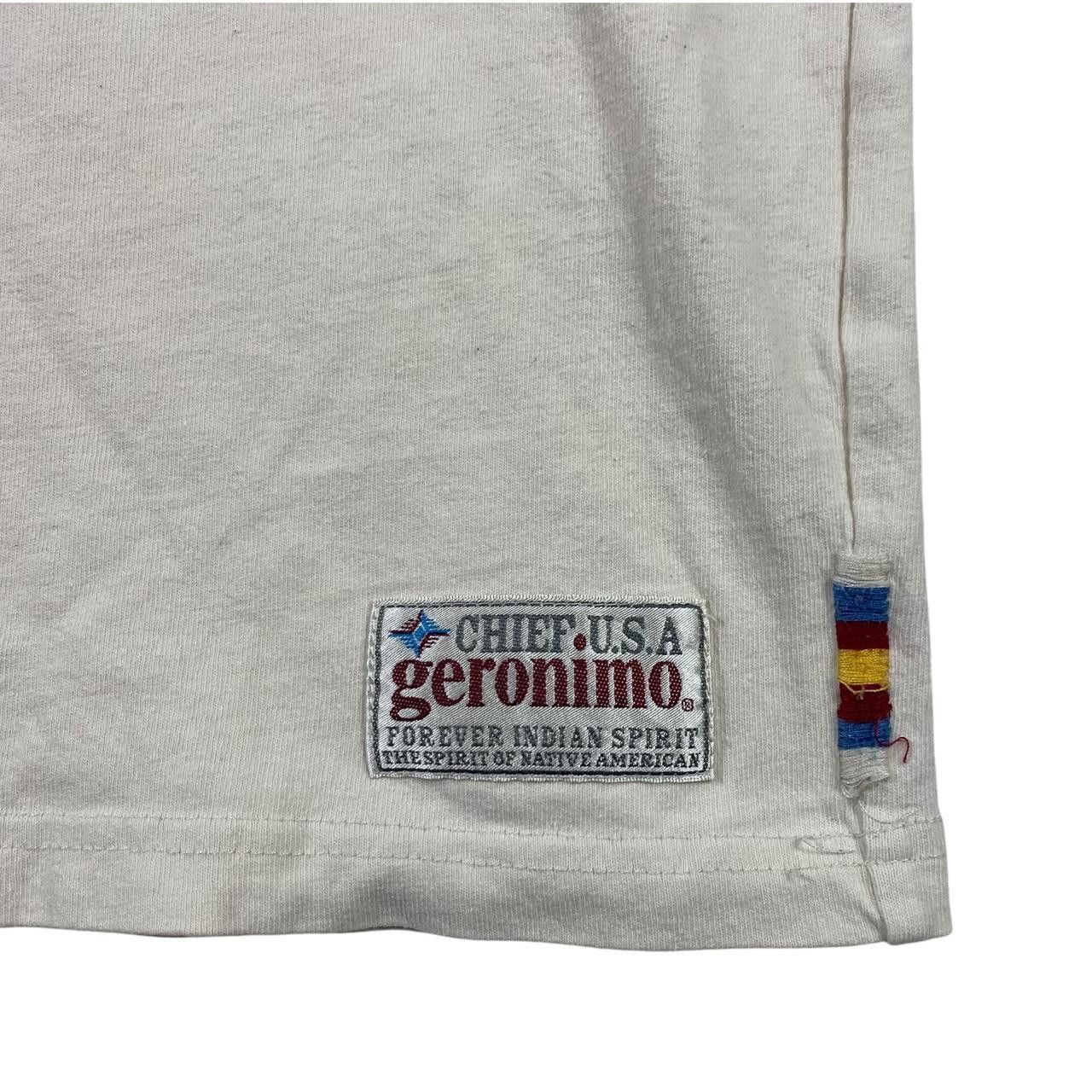 Other GERONIMO CHIEF USA Native America Spirit Tee Shirt Top Size M / US 6-8 / IT 42-44 - 3 Thumbnail