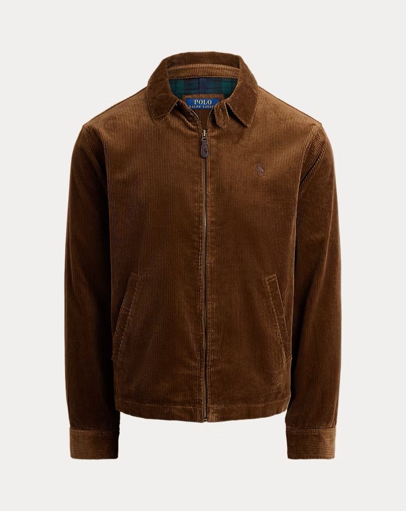 Polo Ralph Lauren Polo Ralph Lauren The Wynton Corduroy Jacket Bomber Sz Large Size US L / EU 52-54 / 3 - 3 Thumbnail