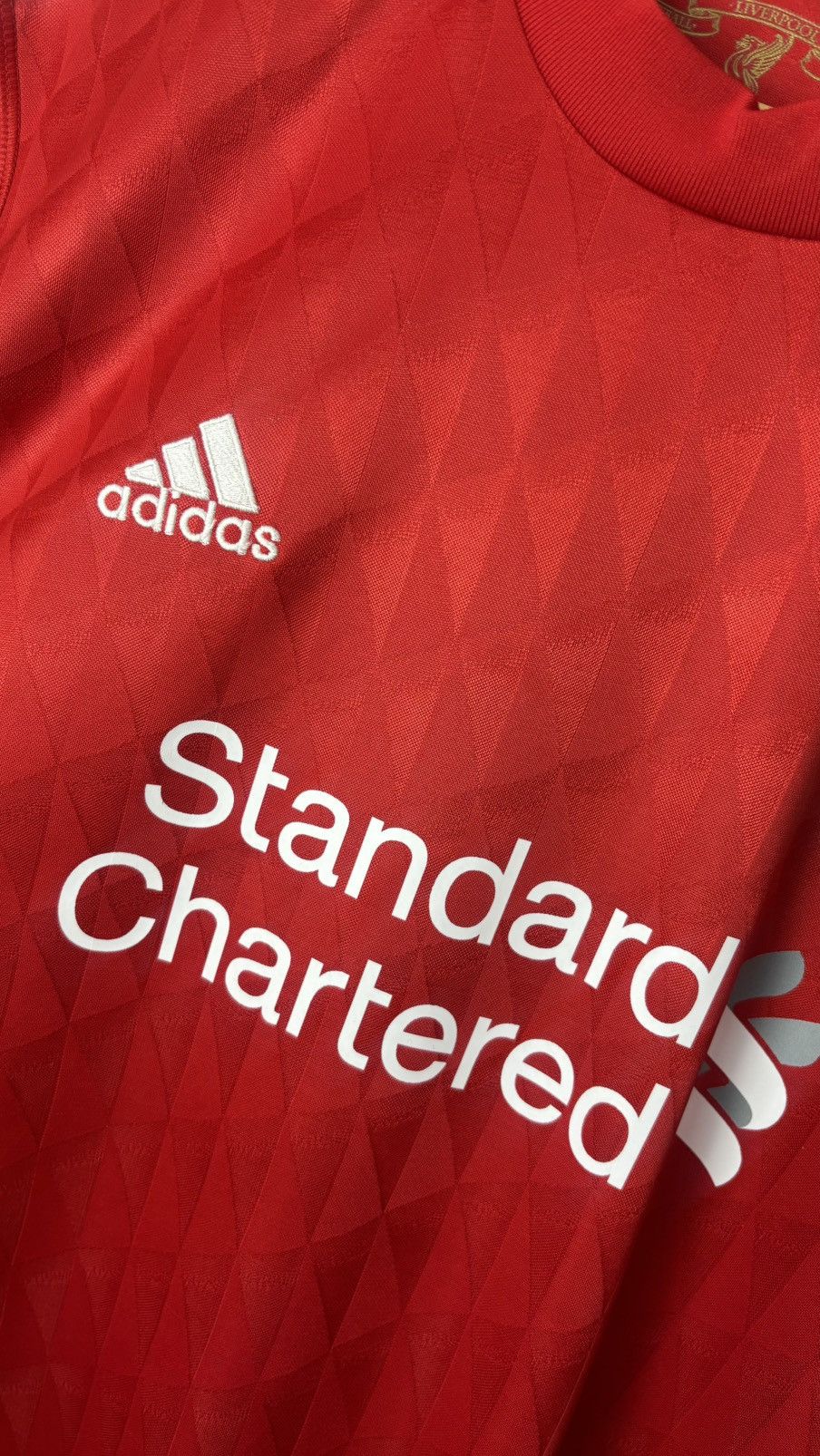 Adidas Liverpool 10/12 Home ( Gerrard ) Size US L / EU 52-54 / 3 - 12 Thumbnail