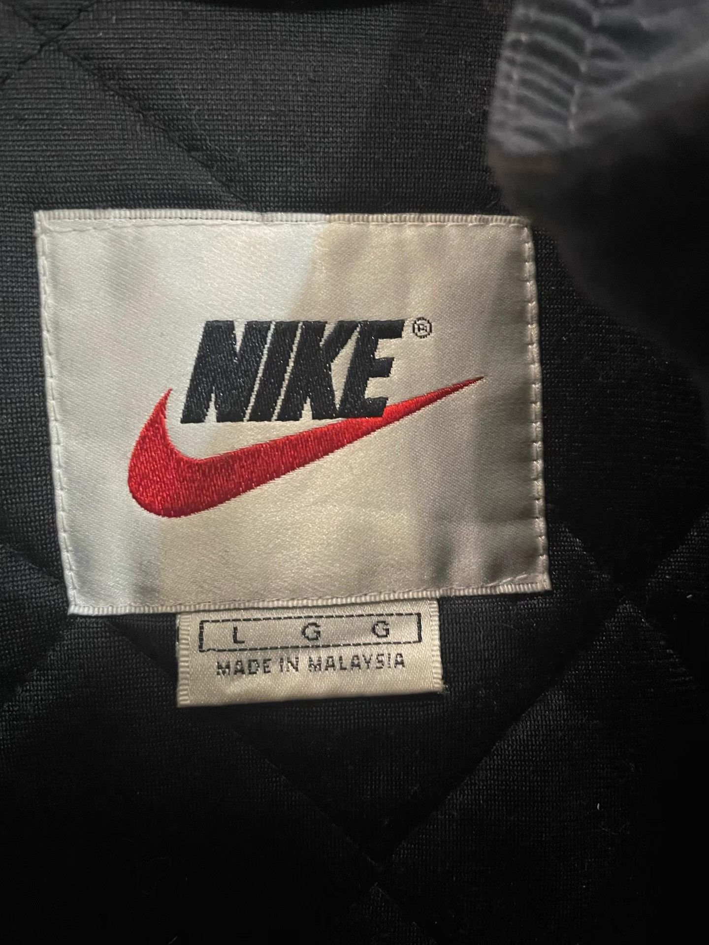 Nike Nike Black Padded Jacket K31 Size US L / EU 52-54 / 3 - 3 Thumbnail