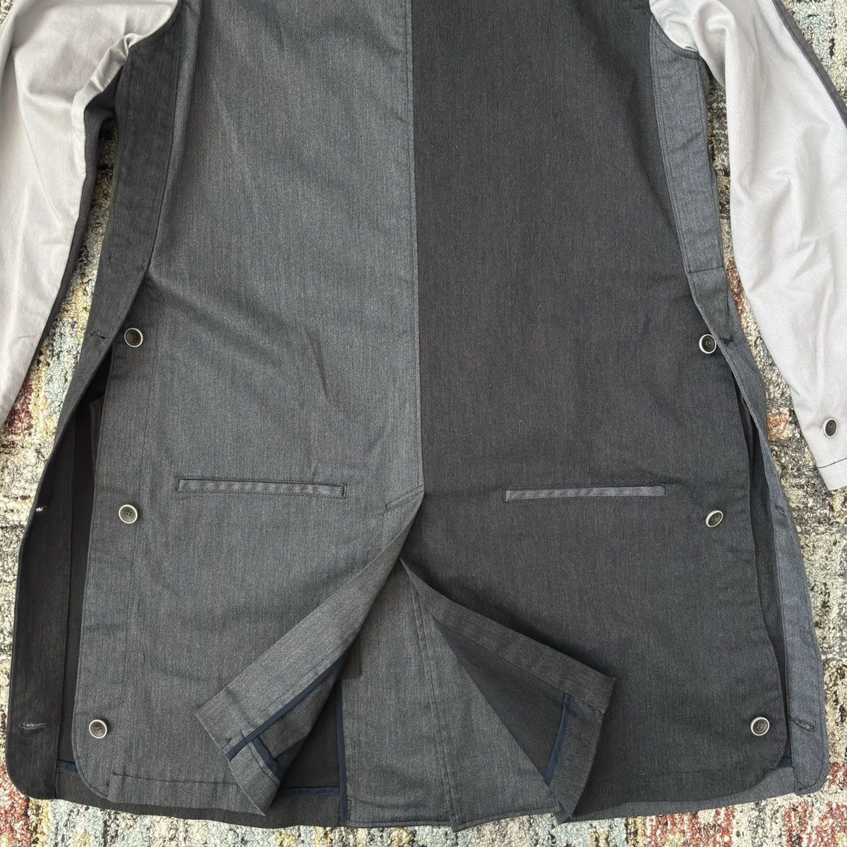Kapital Funset of Art Reconstructed Patchwork Mac coat Kountry boro Size US M / EU 48-50 / 2 - 5 Thumbnail