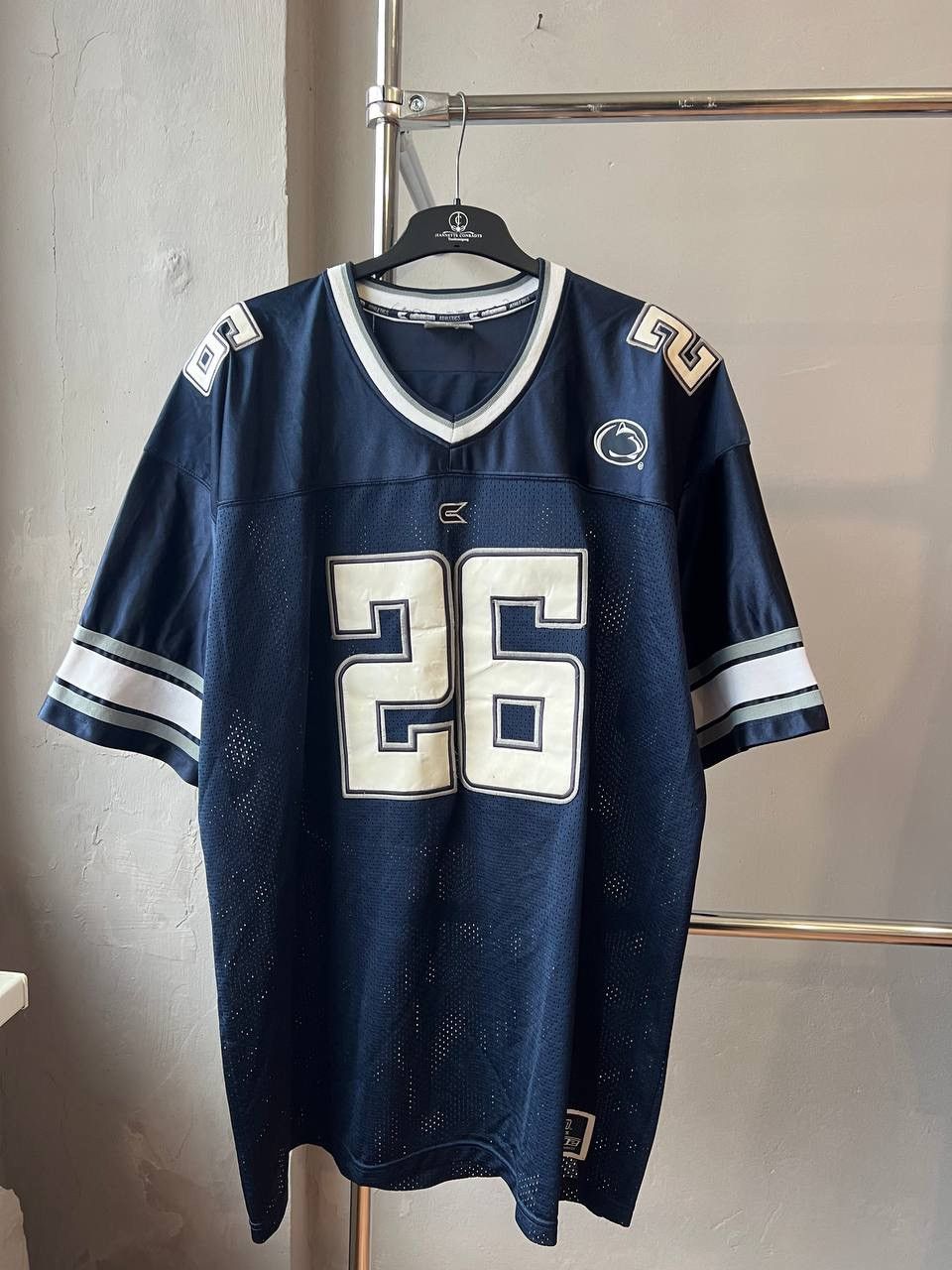 Vintage PENN STATE #26 COLOSSEUM NITTANY LIONS COLLEGE JERSEY SHIRT Size US XXL / EU 58 / 5 - 2 Thumbnail