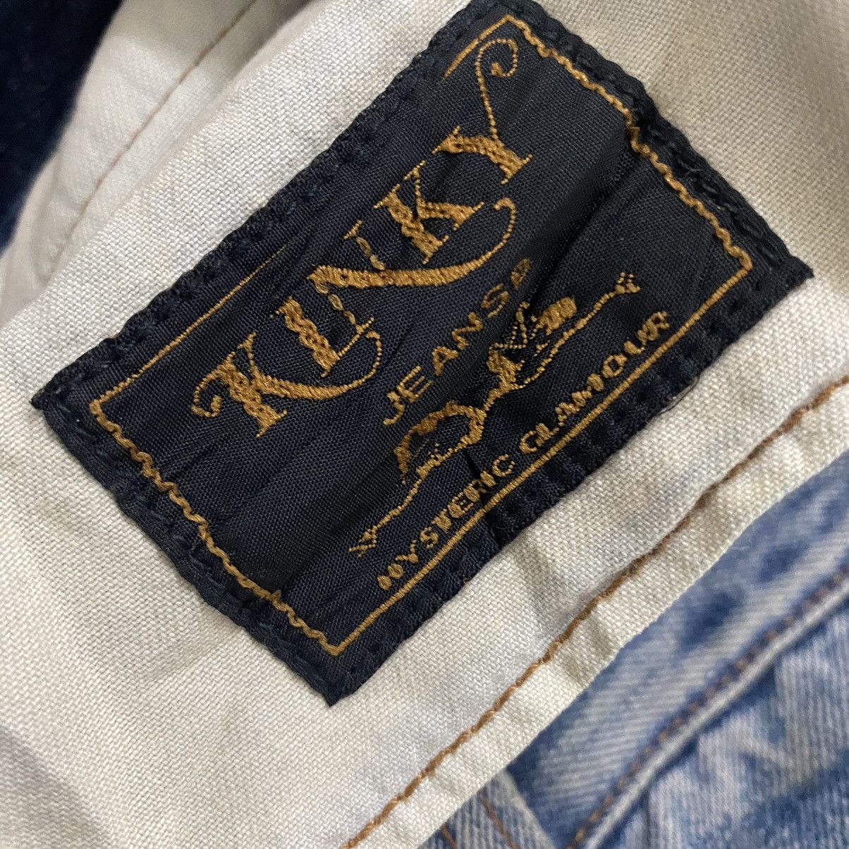 Hysteric Glamour ✨Kinky HYSTERIC GLAMOUR buckle leg jeans Size US 30 / EU 46 - 10 Thumbnail