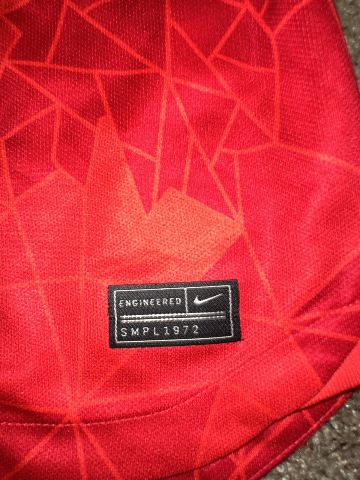 Nike Nike Women’s Canada 2020 Stadium Home Red Jersey Size S / US 4 / IT 40 - 7 Thumbnail