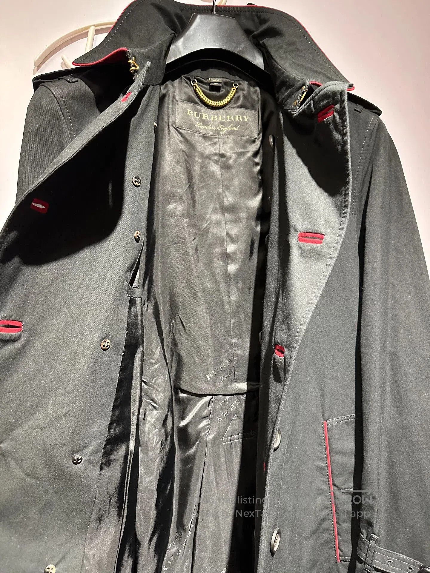 Burberry Burberry Designer Trench Coat Size 52. Size US L / EU 52-54 / 3 - 3 Thumbnail
