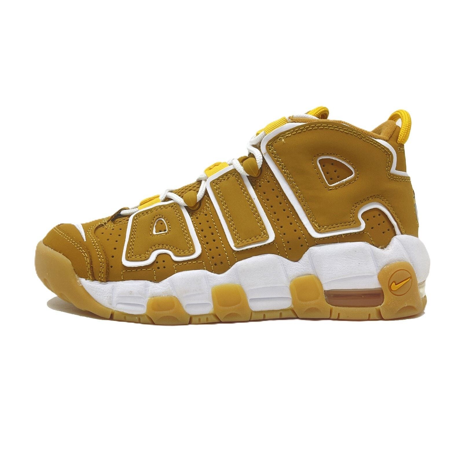 Nike Nike Air More Uptempo (GS) Wheat-White Size 5Y / DQ4713-700 Size US 5 / EU 37 - 2 Thumbnail