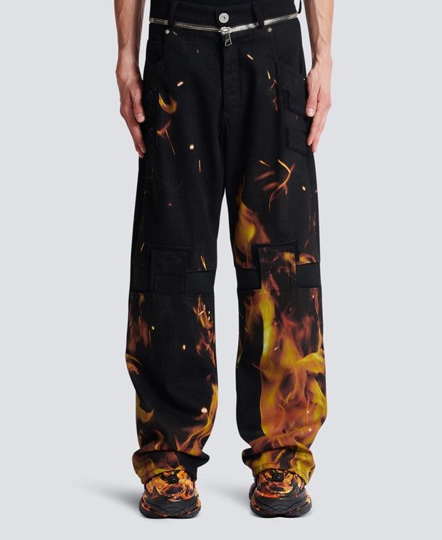 Balmain Straight leg jeans Size US 34 / EU 50 - 1 Thumbnail