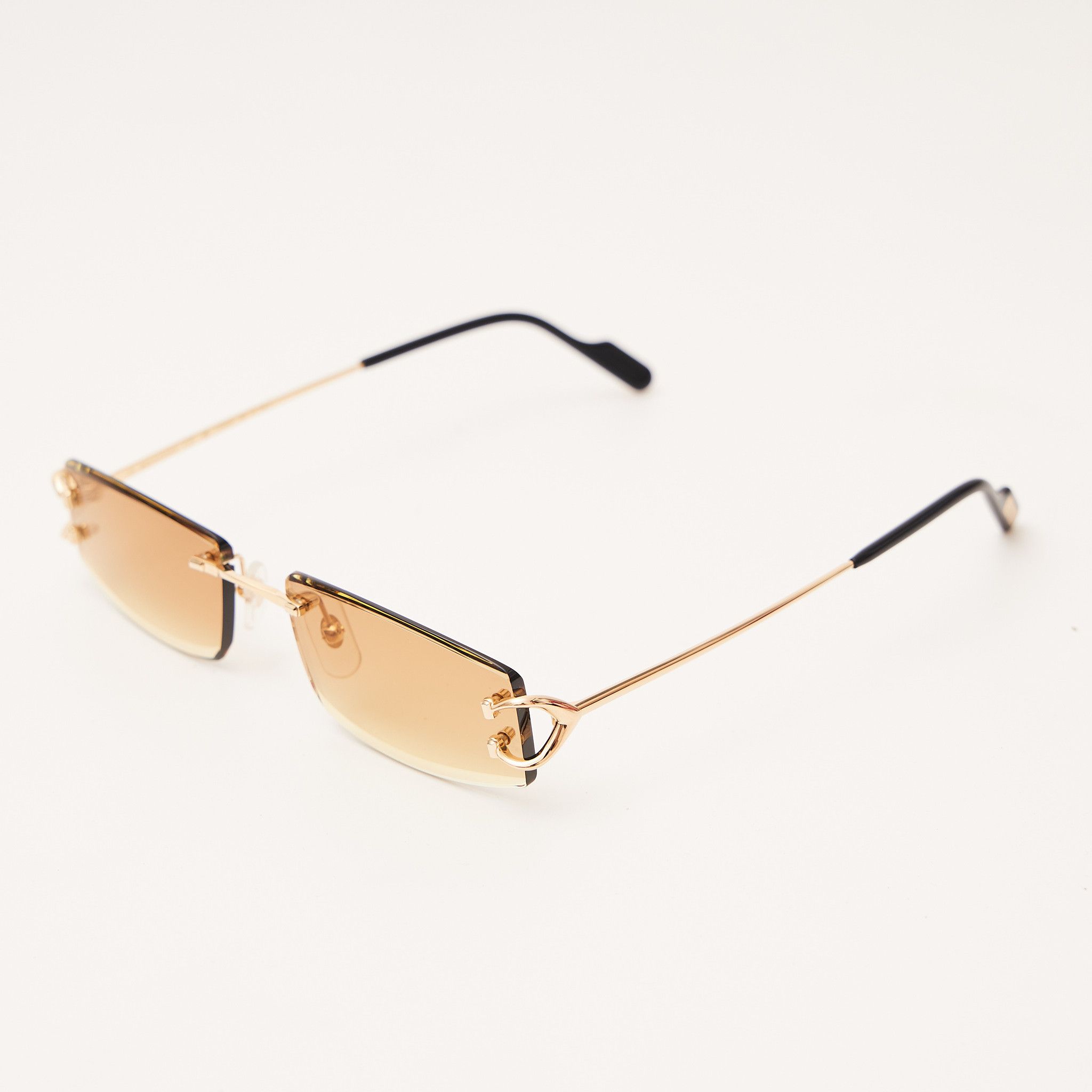 image of Cartier Ct0465S 004 in Shiny Gold, Men's