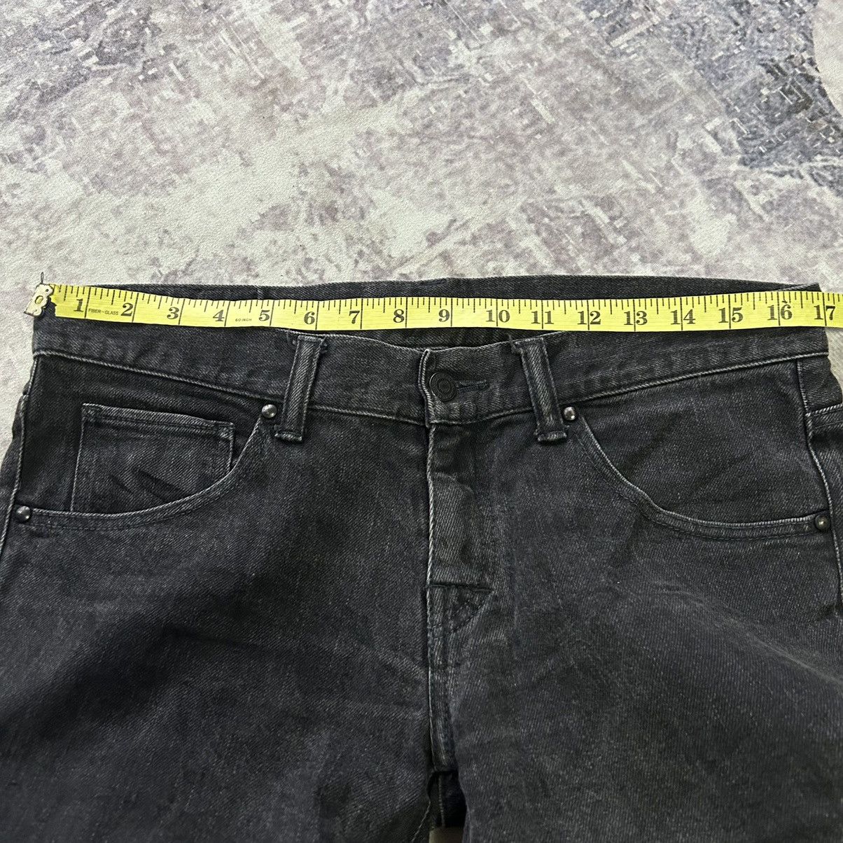 Tornado Mart Tornado Mart Flared Punk Allblack Jeans Size US 34 / EU 50 - 14 Thumbnail