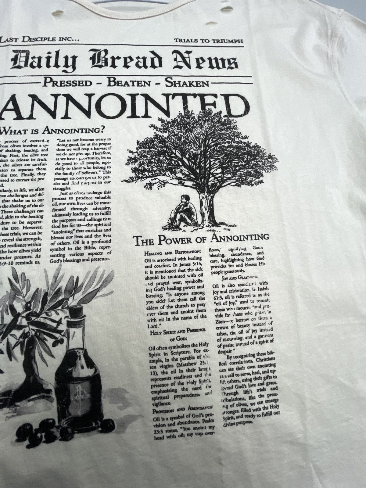 Other Last Disciple Anointed tee Size US XL / EU 56 / 4 - 5 Thumbnail