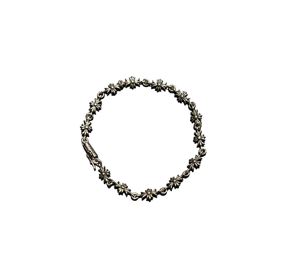 Chrome Hearts Chrome Hearts Tiny E Plus Bracelet 12 Link Size ONE SIZE - 2 Thumbnail