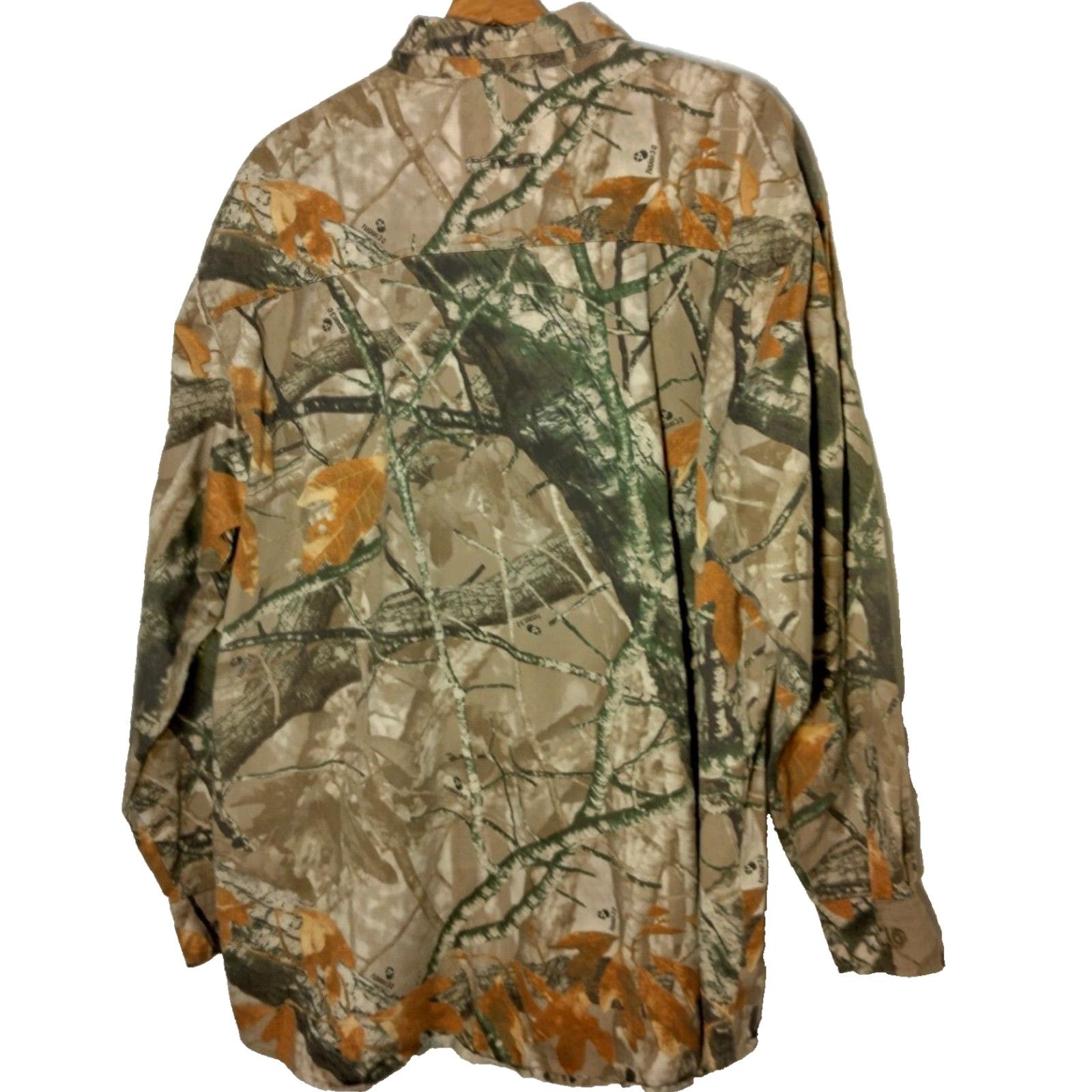 Vintage VINTAGE Outfitters Ridge Men’s Long Sleeve Tree Camo Shirt XL Casual Hunting Twill Fall Winter Size US XL / EU 56 / 4 - 3 Thumbnail