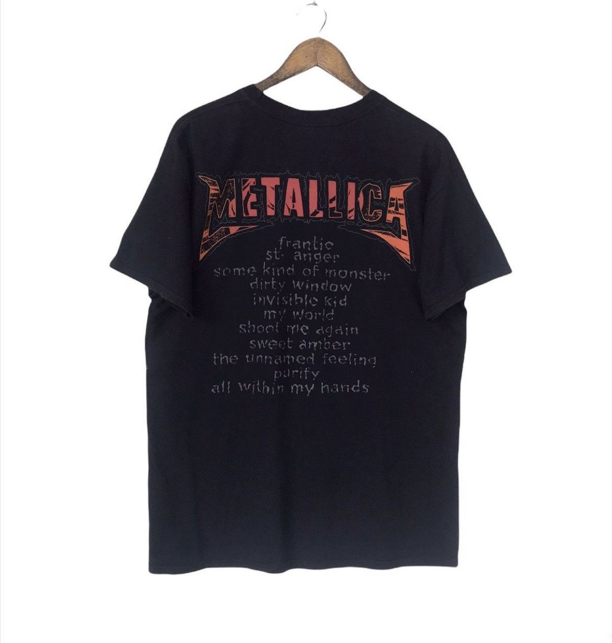 Band Tees Vintage Metallica Rock Band T Shirt Size US L / EU 52-54 / 3 - 3 Thumbnail