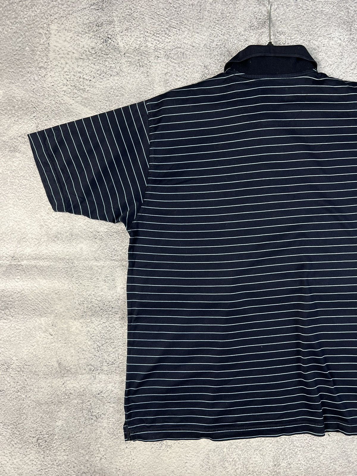Yves Saint Laurent Vintage Yves Saint Laurent striped polo T-shirt Size US L / EU 52-54 / 3 - 7 Thumbnail