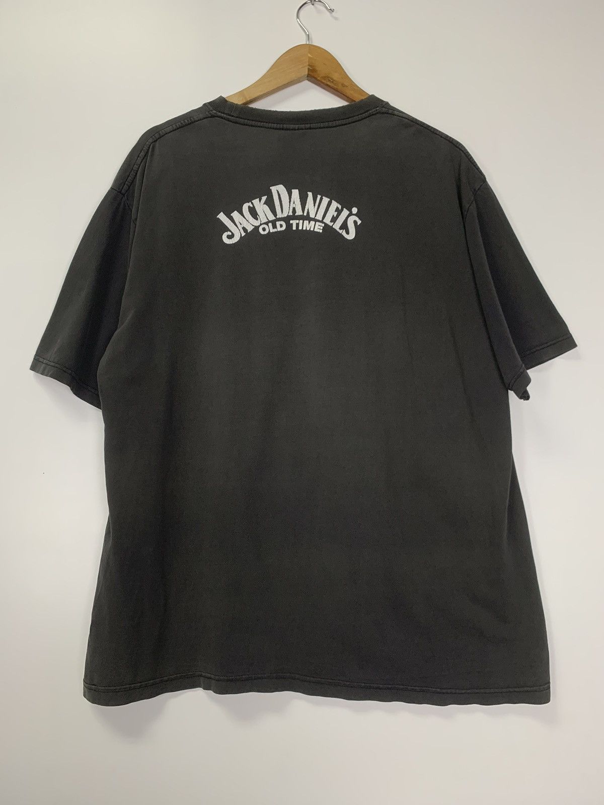 Vintage Vintage 90s Jack Deniels distress T-shirt Size US L / EU 52-54 / 3 - 8 Thumbnail