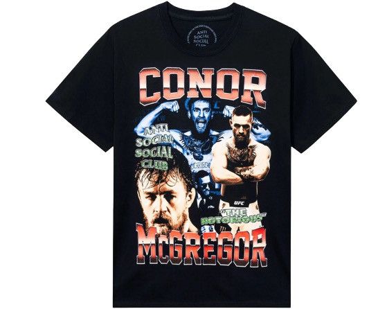 Anti Social Social Club ASSC x UFC Conor McGregor Tee 2XL Size US XL / EU 56 / 4 - 1 Thumbnail