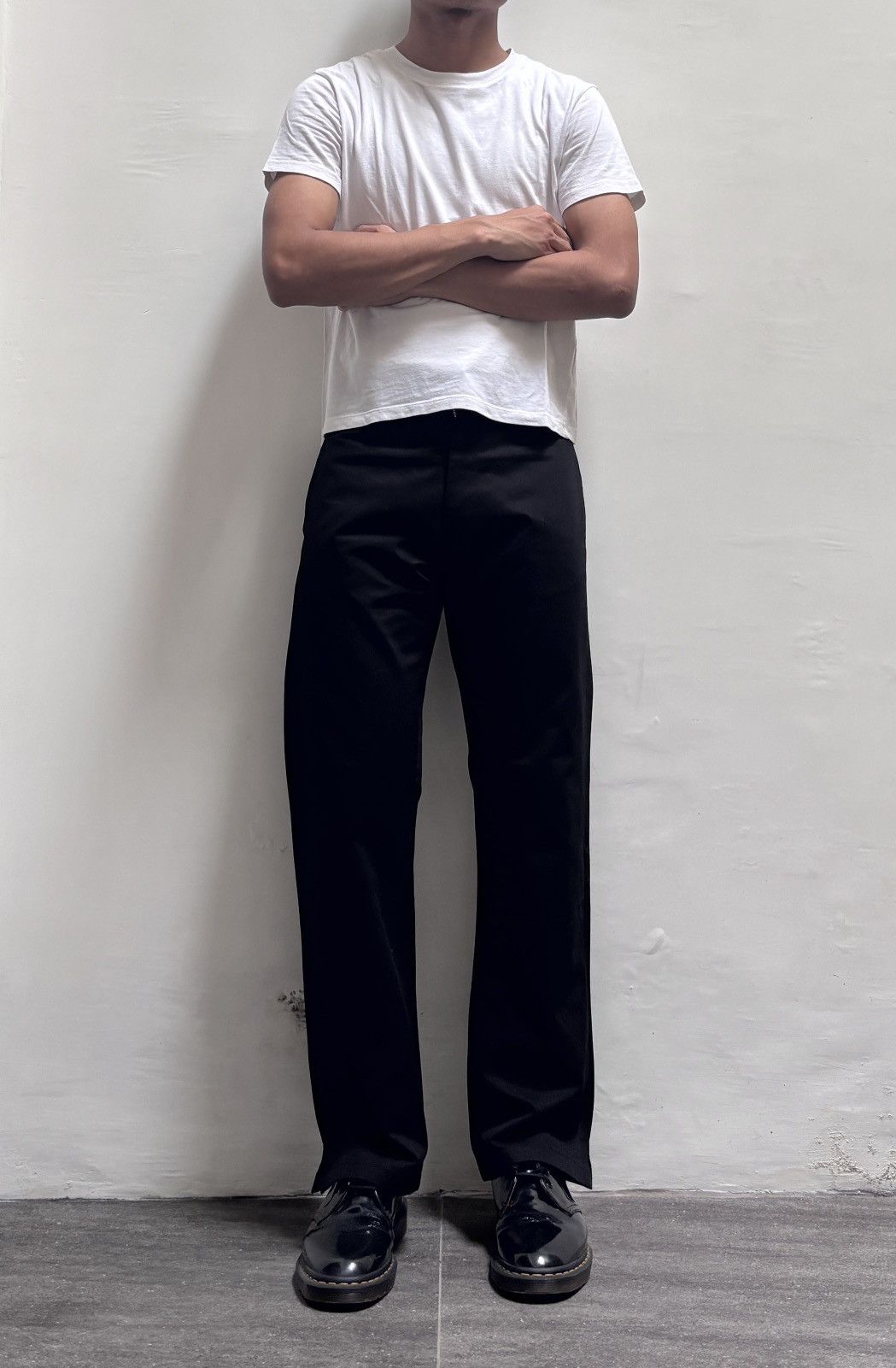 Yohji Yamamoto FREE TAX! Ys Split Hemmed Trousers Size US 29 - 1 Thumbnail