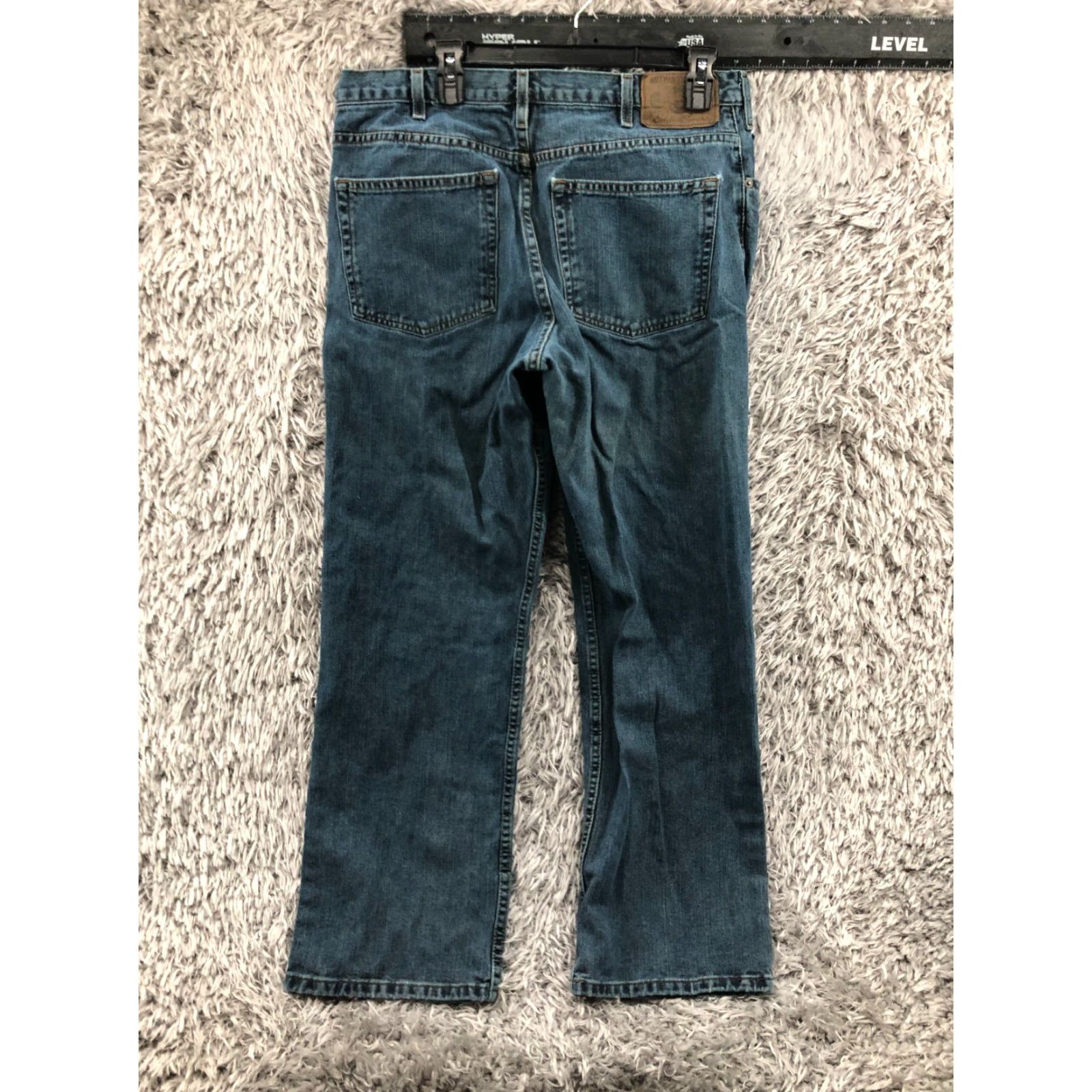 Eddie Bauer Eddie Bauer Jeans Relaxed Straight Size 36x32 Mens Mid Blue Wash Flaw Size US 36 / EU 52 - 7 Thumbnail