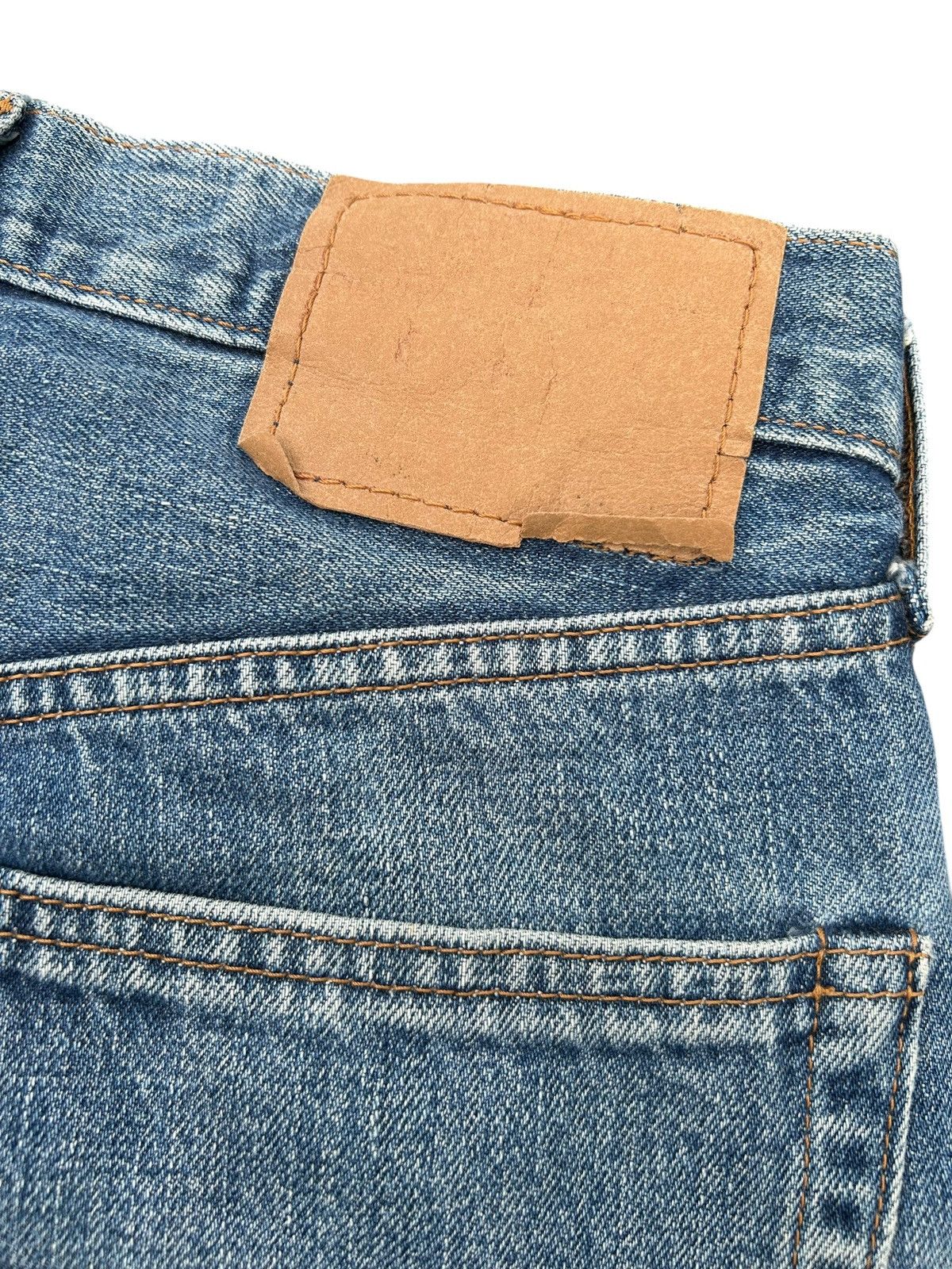 Kapital Vintage Levis Big E Selvedge Distressed Denim Jeans Size US 28 / EU 44 - 9 Thumbnail