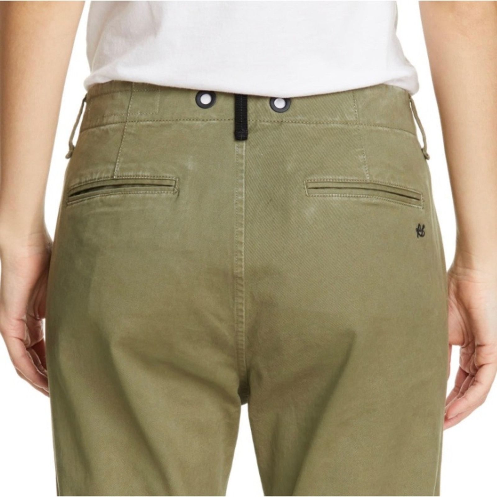 Rag & Bone Rag & Bone Chino Pants in Olive | Size 27 Size 27" / US 4 / IT 40 - 6 Thumbnail