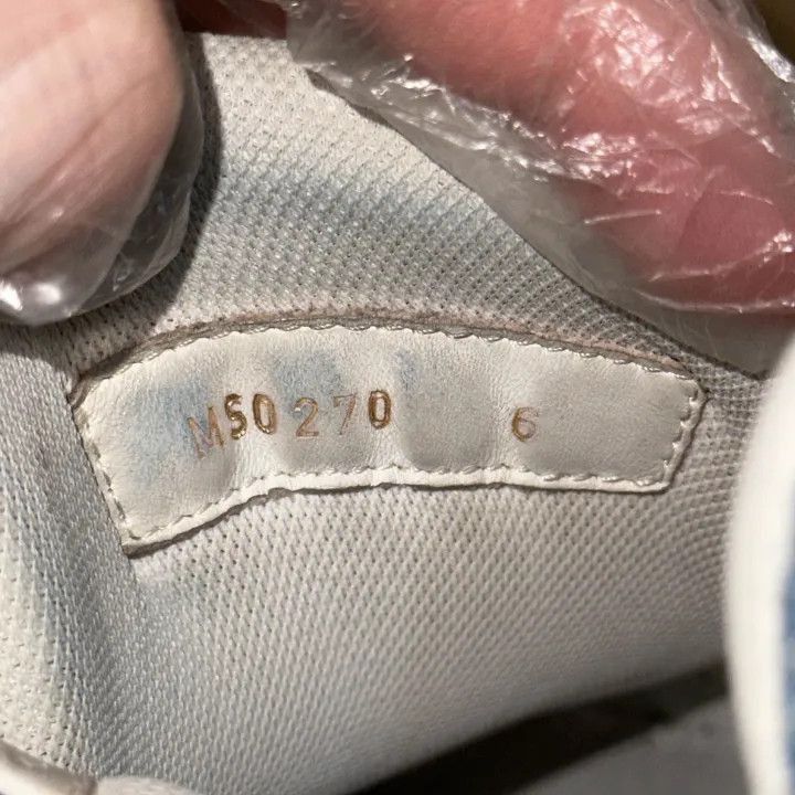 Louis Vuitton Louis Vuitton Blue Denim Low-Top Trainers -2508 Size US 7.5 / EU 40-41 - 5 Thumbnail