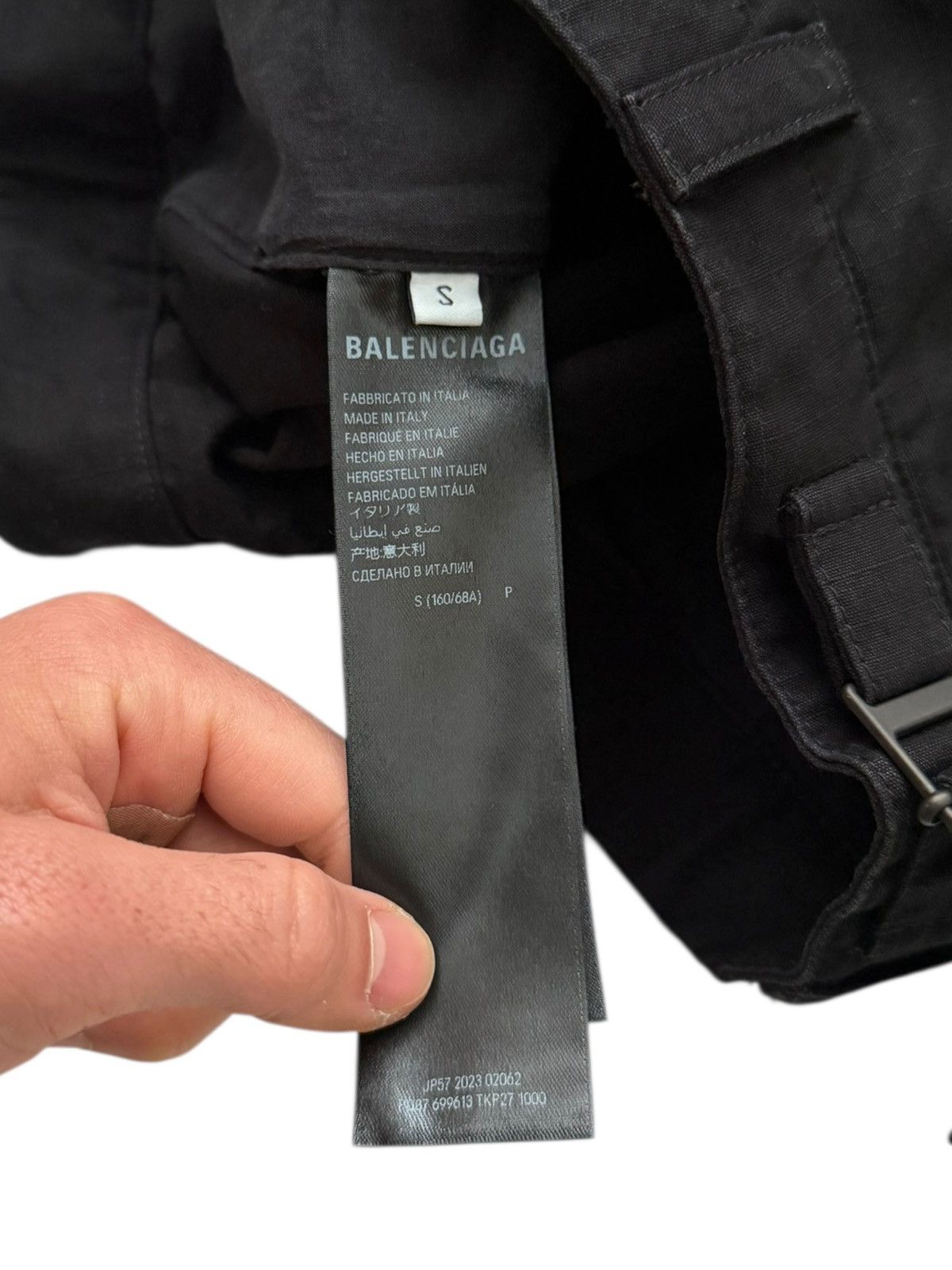 Balenciaga 2023 Ripstop Zip Off Cargo Pants Size US 32 / EU 48 - 10 Thumbnail