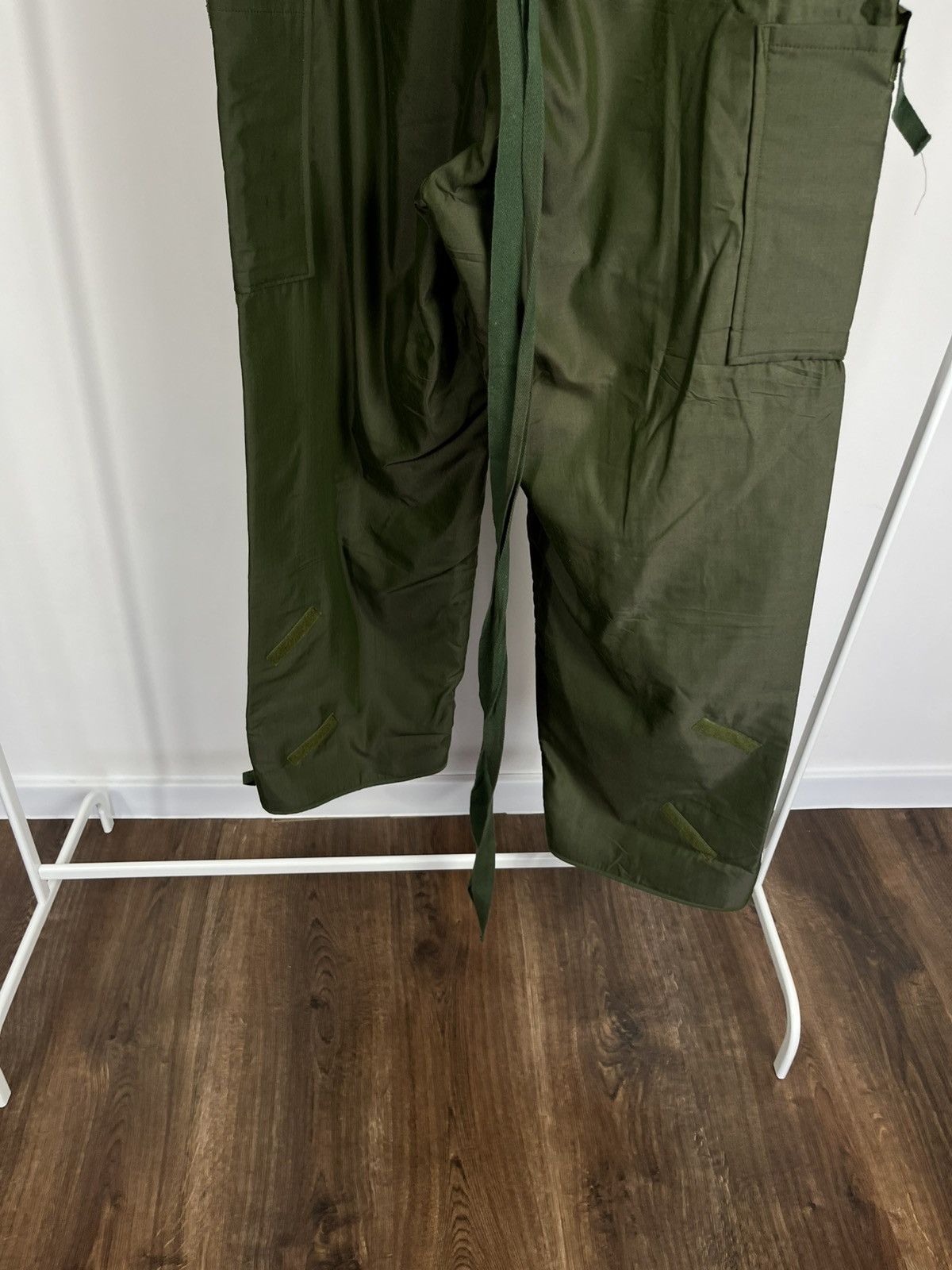 Other Vintage 1982 British Army NBC Mk3 Protective Trousers Green Size US 32 / EU 48 - 15 Thumbnail