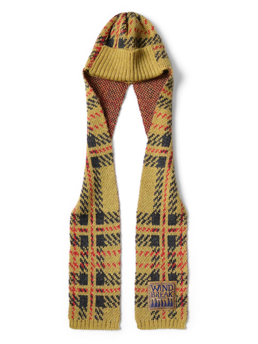 Kapital Kapital 5G Wool Tartan Check Gale CAP scarf Size ONE SIZE - 1 Preview