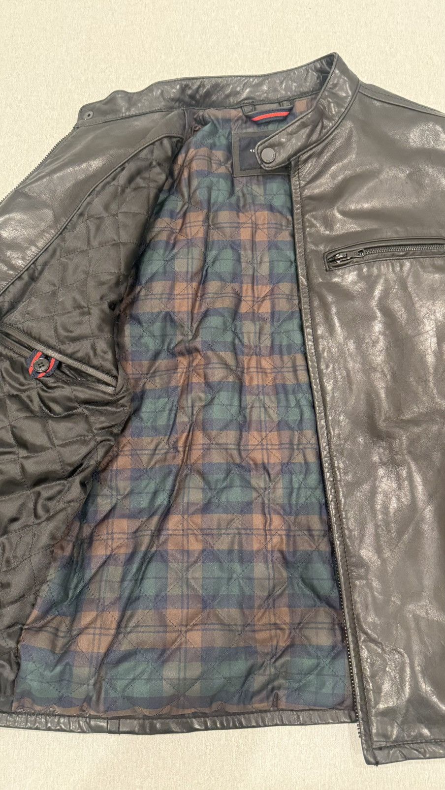 Tommy Hilfiger Tommy Hilfiger Racer leather jacket Size US M / EU 48-50 / 2 - 6 Thumbnail