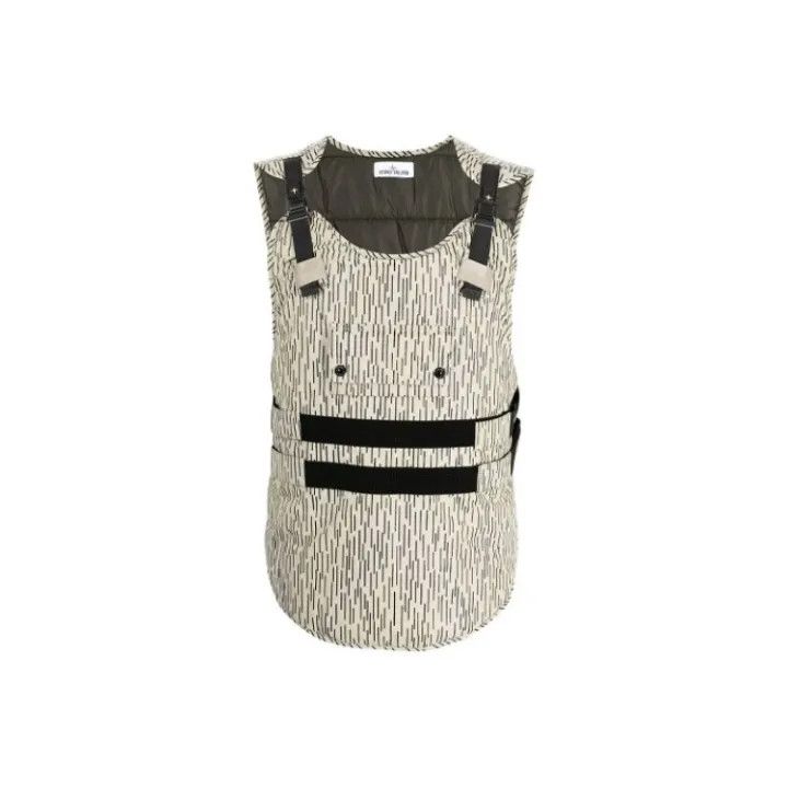Stone Island Stone Island Abstract Print Vest for Men Size US L / EU 52-54 / 3 - 1 Thumbnail