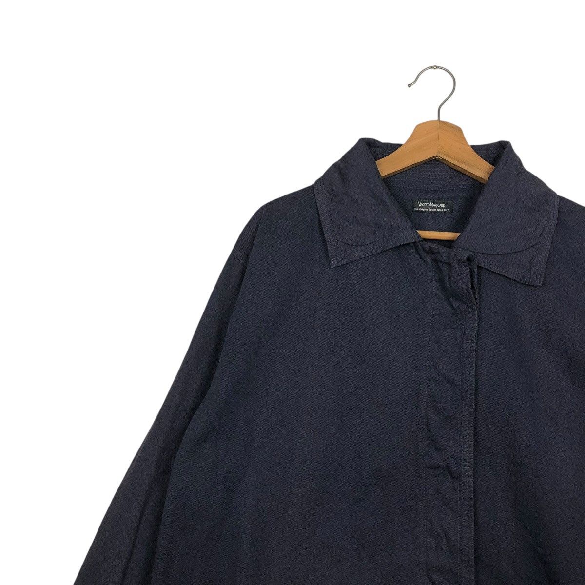 Japanese Brand 🔥RICH BLACK VTG LONG JACKET YACCOMARICARD ISSEY MIYAKE Size US L / EU 52-54 / 3 - 8 Thumbnail