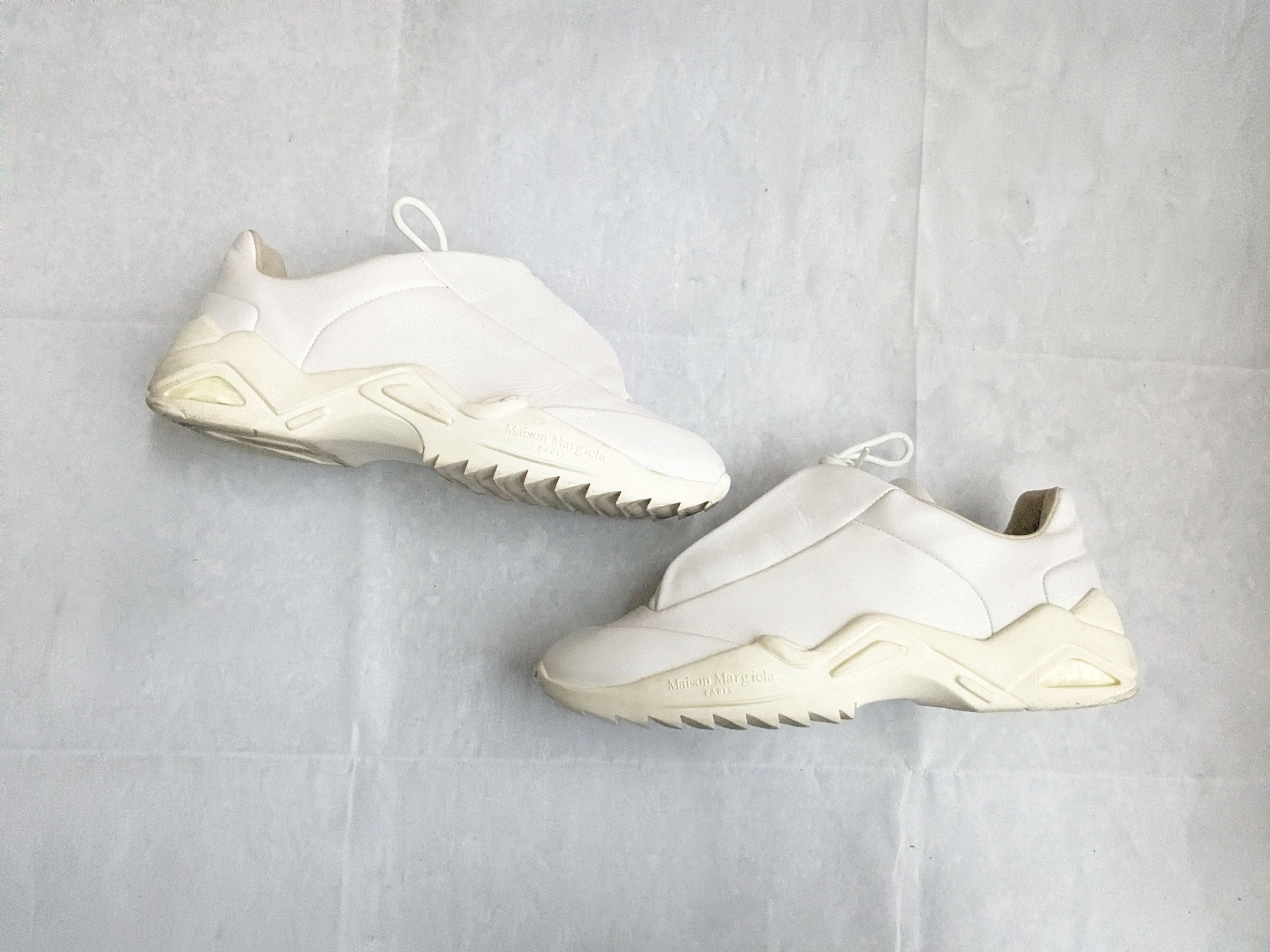 Maison Margiela 40 Maison Margiela Future Low White Leather