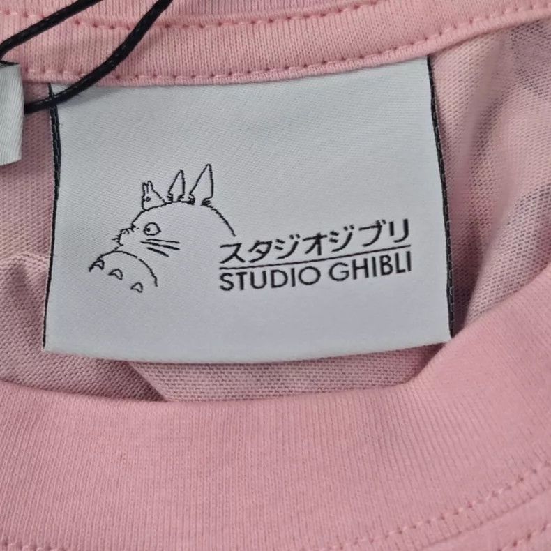 loewe Pink Hayao Miyazaki Collaborative Embroidered Totoro